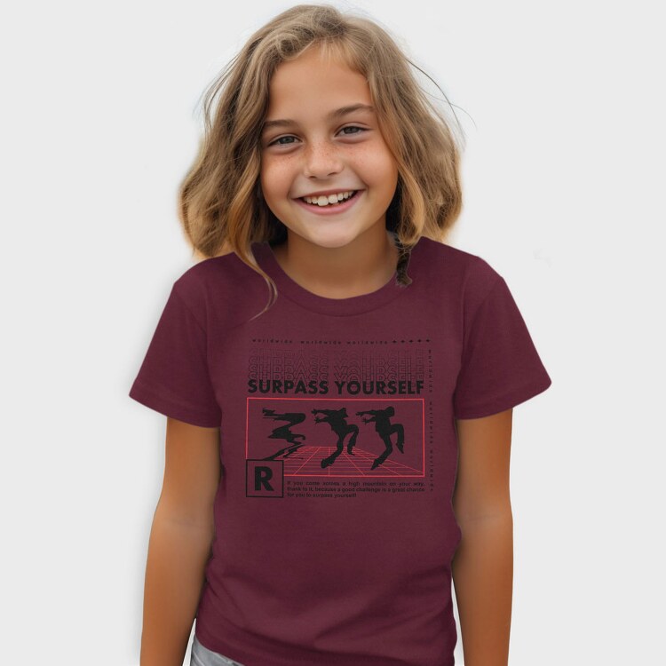Dogs & Moon, Kids' T-Shirt