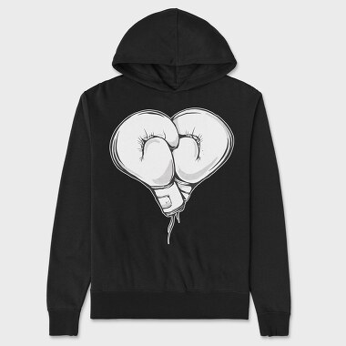 Heart Gloves Box, Unisex Men's Hoodie