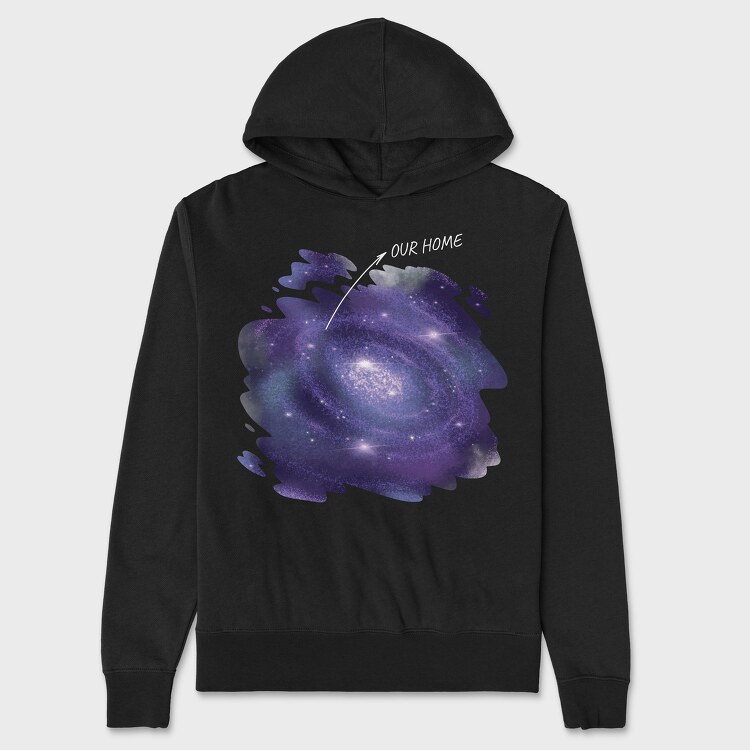 Milky Way, Унисекс Мъжко Суичър