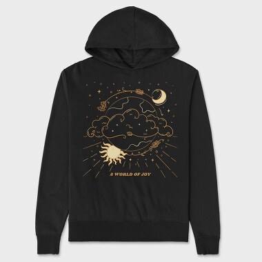 A World of Joy, Unisex Men's Hoodie