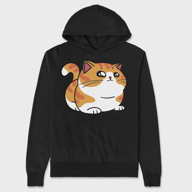 Cat Kawaii, Unisex Men's Hoodie