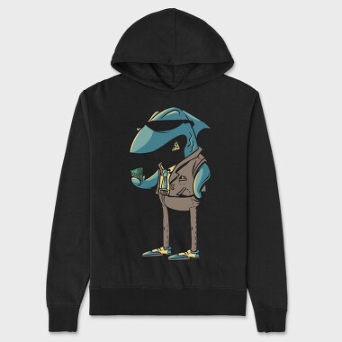 Money Shark, Unisex Men's Hoodie