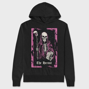 Tarot Card Hermit, Unisex Men's Hoodie