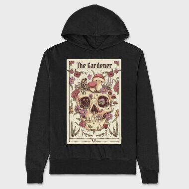Tarot Card the Gardener, Unisex Men's Hoodie