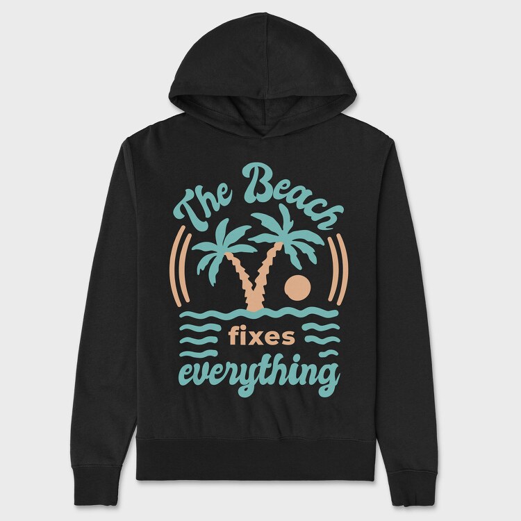 The Beach Fixes Everything, Унисекс Мъжко Суичър