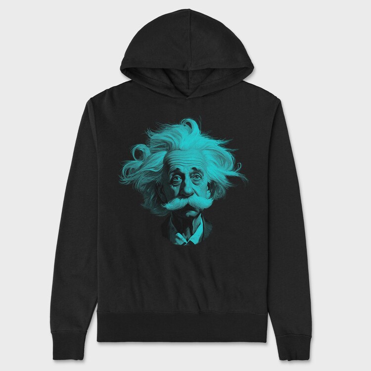 Einsten, Unisex Men's Hoodie