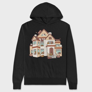 House Cats, Unisex Men's Hoodie