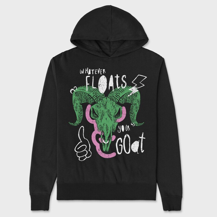Animal Skulls 2, Unisex Men's Hoodie