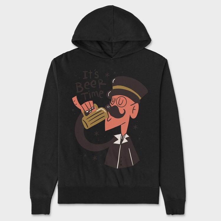 Gentleman Beer, Unisex Men's Hoodie