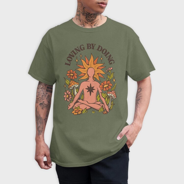 Paz Mental Vintage 01, Unisex Men's T-Shirt
