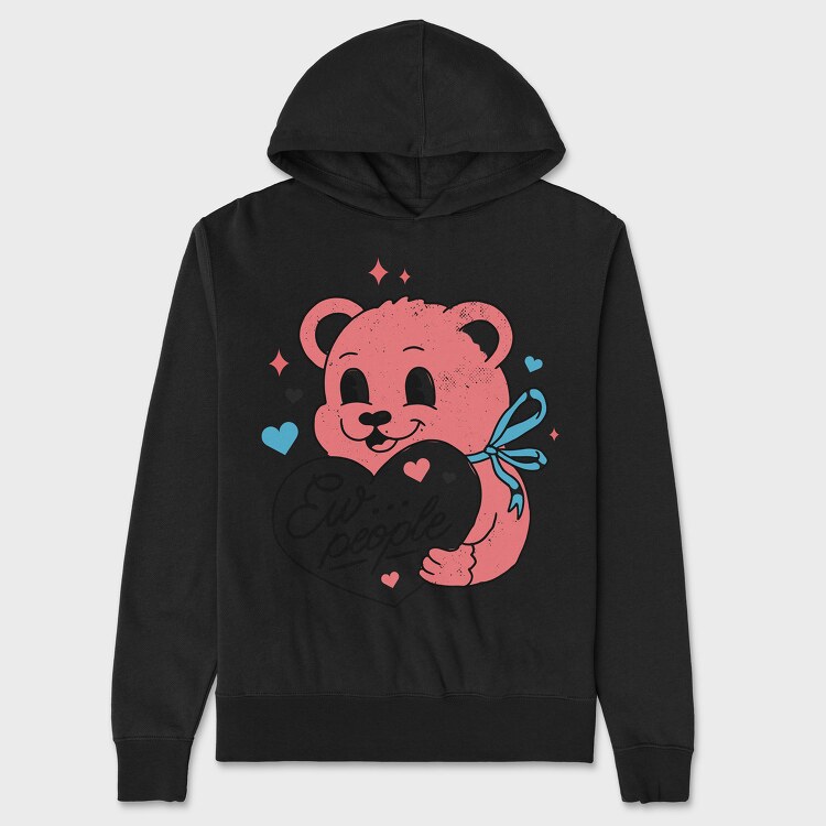 Ew People Pink Teddy, Унисекс Мъжко Суичър