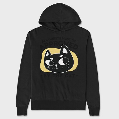 Approved by the Cat, Unisex Men's Hoodie