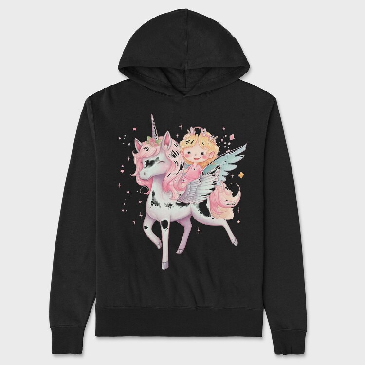 Tooth Fairy Unicorn, Unisex Men's Hoodie