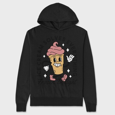 Ice Cream Solves Everything, Унисекс Мъжко Суичър