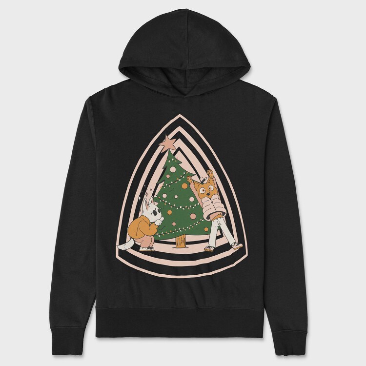 Christmas High Kids, Unisex Men's Hoodie