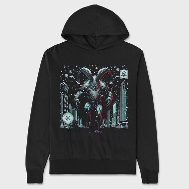 Trend Chaos Christmas Eve, Unisex Men's Hoodie