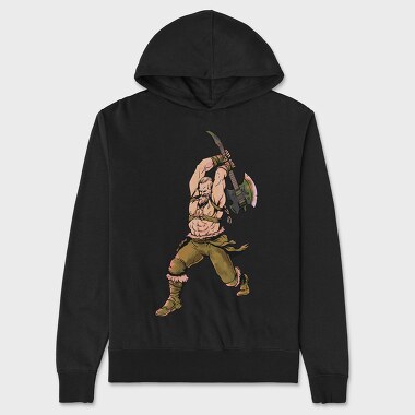 Axe Viking, Unisex Men's Hoodie