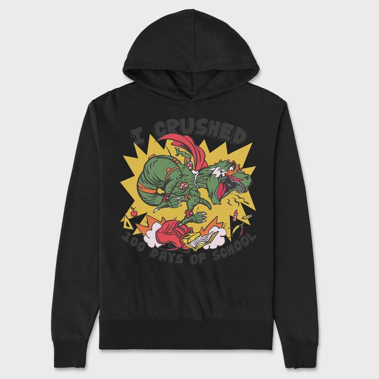 Trex School, Unisex Men's Hoodie