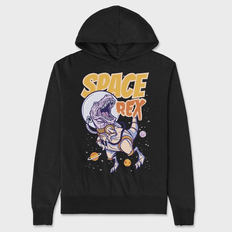 Trex Space, Unisex Men's Hoodie