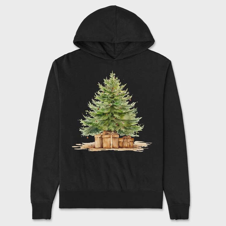 Christmas Tree Old, Unisex Men's Hoodie