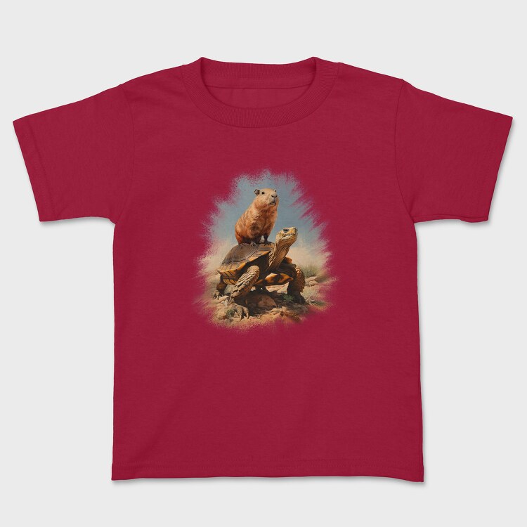 Banana Riding a Unicorn, Unisex Men's T-Shirt