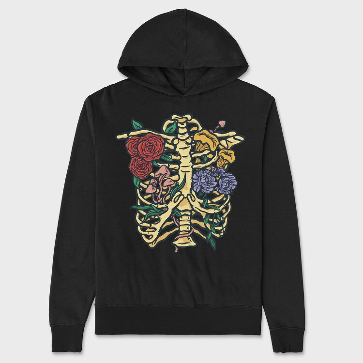 Flowers and Mushrooms, Унисекс Мъжко Суичър
