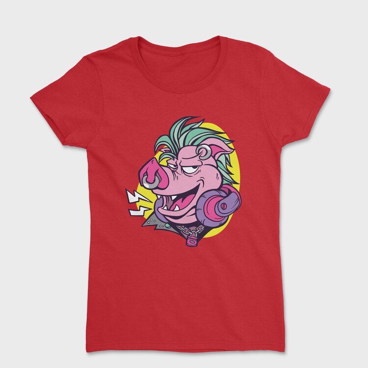 Punk Pig Face, Дамска Тениска