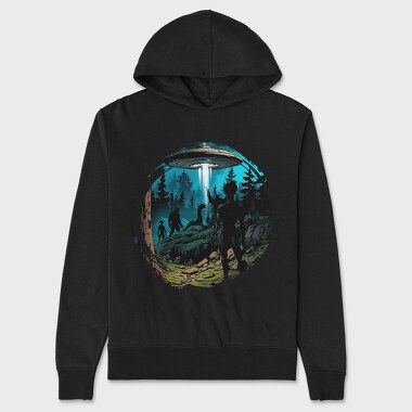 Ufo Nature, Unisex Men's Hoodie