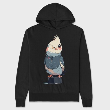 Cockatiel 2, Unisex Men's Hoodie