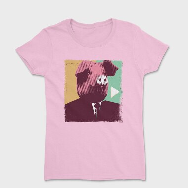 Pig Head, Women's T-Shirt