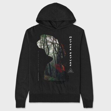Forest Woman, Unisex Men's Hoodie