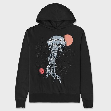 Jellyfish, Unisex Men's Hoodie