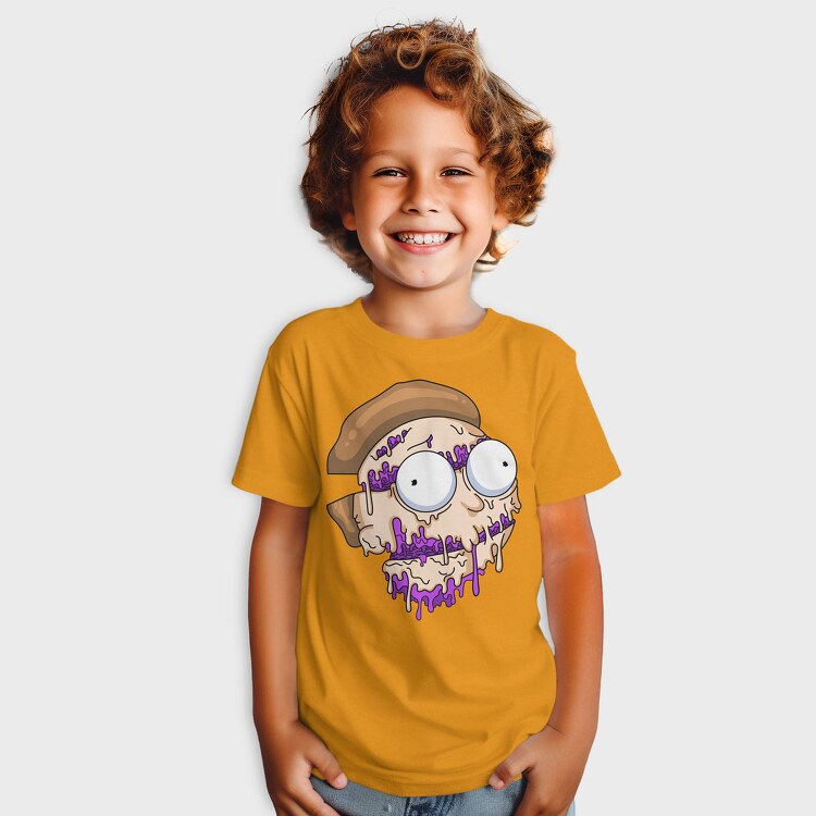 Frog and Mushrooms Vintage Draw, Women's T-Shirt