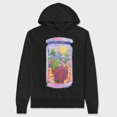 Frog Glass, Unisex Men's Hoodie
