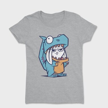 Rabbits Dinosaur, Women's T-Shirt