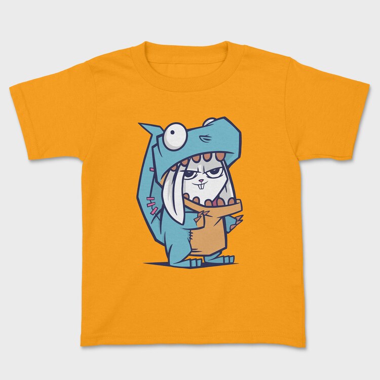 Rabbits Dinosaur, Kids' T-Shirt