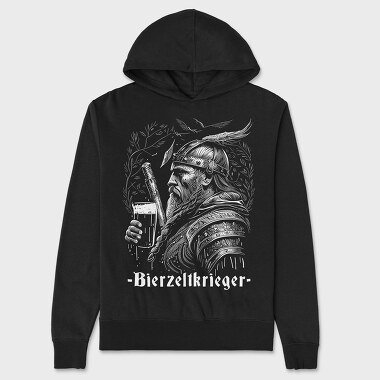 Beer Warrior, Unisex Men's Hoodie