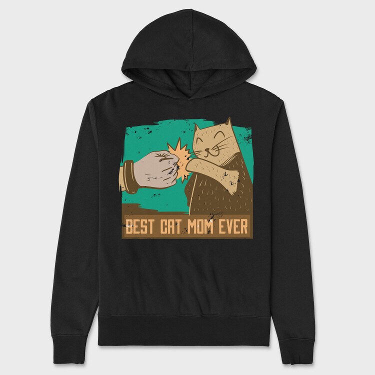 Best Cat Mom, Унисекс Мъжко Суичър