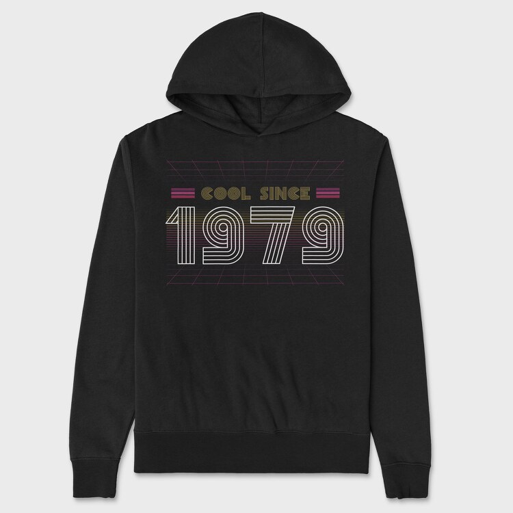 Cool Since, Unisex Men's Hoodie