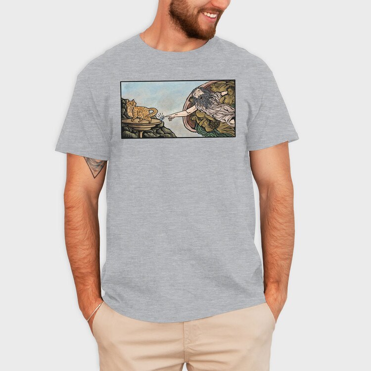 Galaxy of Sharks, Unisex Men's T-Shirt