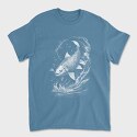 Komodo Dragon Monochrome, Unisex Men's T-Shirt