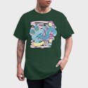 Cottagecore Moshrooms Frogs, Unisex Men's T-Shirt