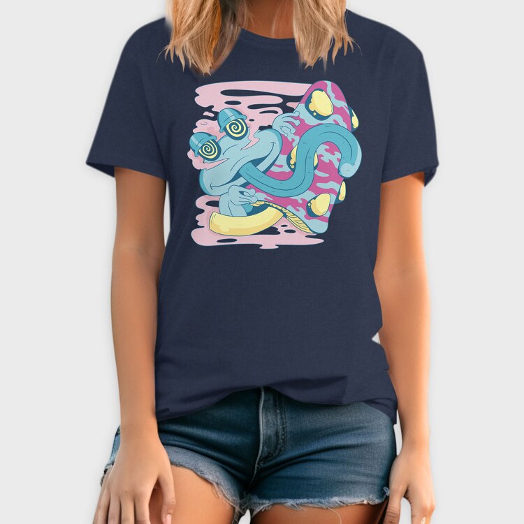 Bigfoot Electric Guitar, Дамска Тениска