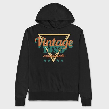 Vintage Triangle, Unisex Men's Hoodie