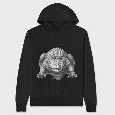 Crocodille, Unisex Men's Hoodie