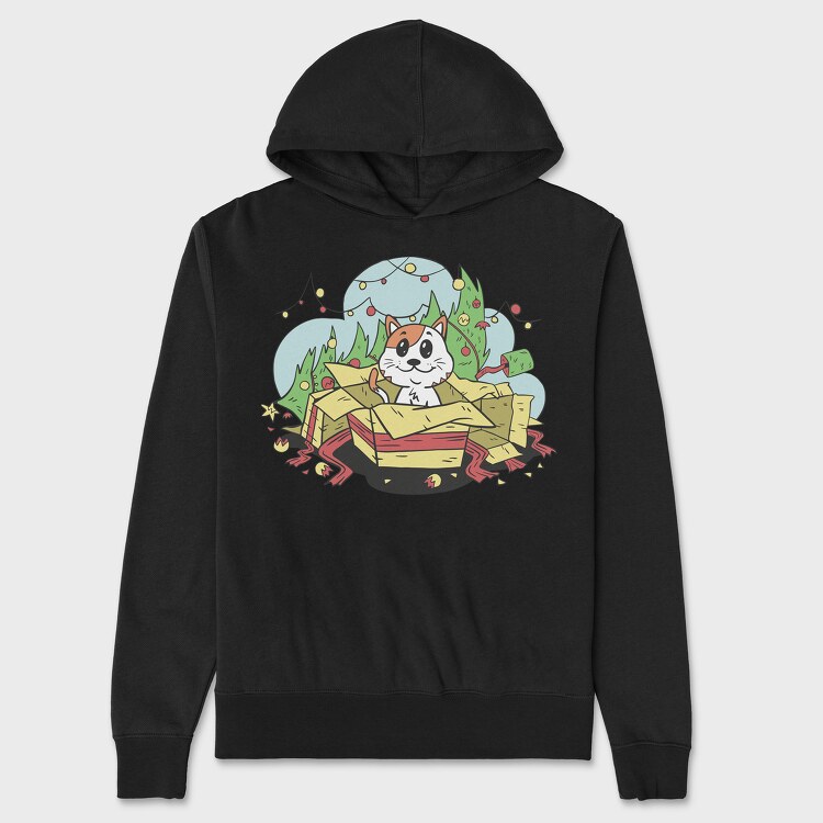Gift Cat, Unisex Men's Hoodie