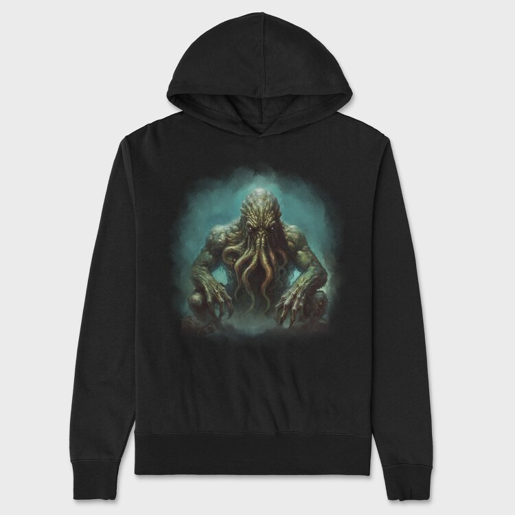 Cthulhu Monster, Унисекс Мъжко Суичър