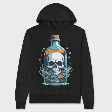 Skull Poison, Unisex Men's Hoodie
