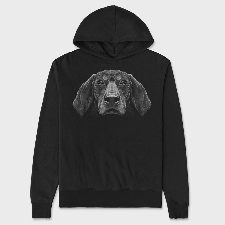 Bluetick Coonhound, Unisex Men's Hoodie