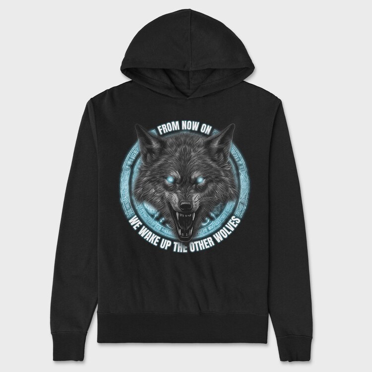 Wake Up the Other Wolves, Unisex Men's Hoodie